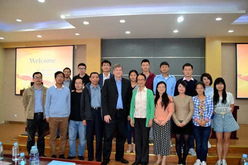 美国北达科他州立大学Dean C Webster教授及陈之刚博士来我校访问交流